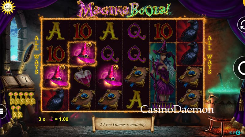 Free Spins at Magika Boola
