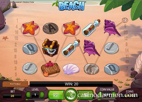 Beach slot