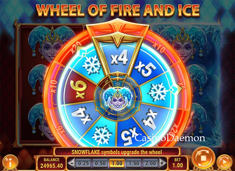 Bonus wheel with multiplier